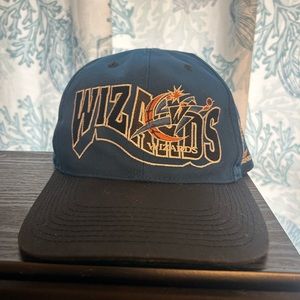 1990s Vintage Washington Wizards Snapback Hat OSFM